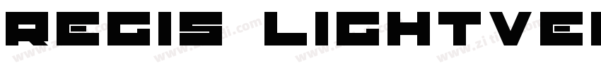 Regis LightVersion 1字体转换
